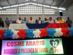 Convenção de Cosme Araújo do PDT em Ilhéus 31-07-2016 - Divulgação